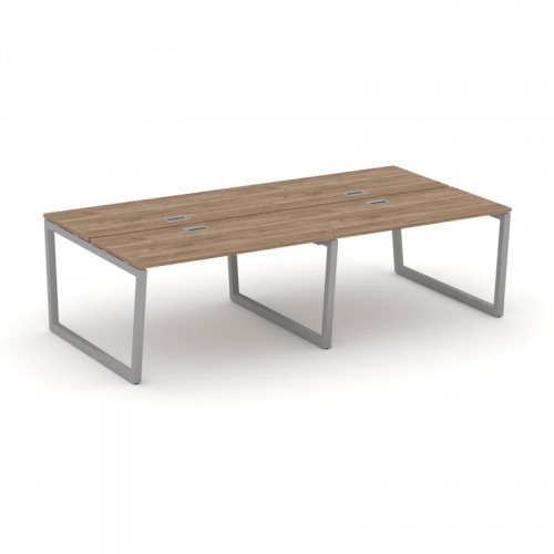 Style Project Рабочая станция 2-х сторон. SN-5T2.DRS-031 Акация Лорка/Металл Антрацит/Заглушка Пласт фото 10