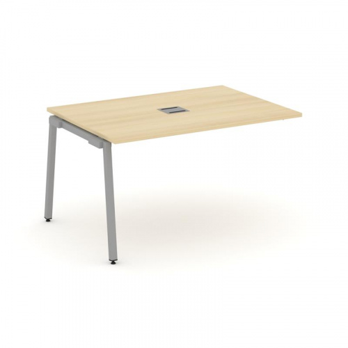 Style Project Проходной наб. элем. перег. стола SN-4A.NSPRG-004 Антрацит/Металл Белый 1580*980*750 фото 4