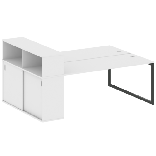 Бенч-система с шкафом-купе на О-обр. м/к Metal System Quattro 40БО.РС-СШК-2.5 фото 7