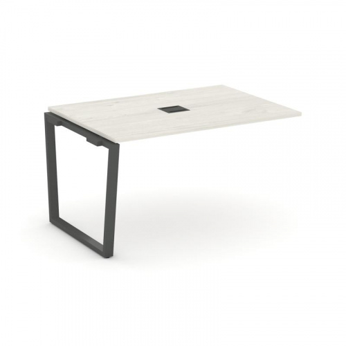 Style Project Проходной наб. элем. перег. стола SN-6T2.NSPRG-003 Акация Лорка/Металл Антрацит/Заглуш фото 24