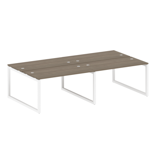 Бенч-система на 4 места на О-обр. м/к Metal System Quattro 50БО.СМ-4.3  фото 3