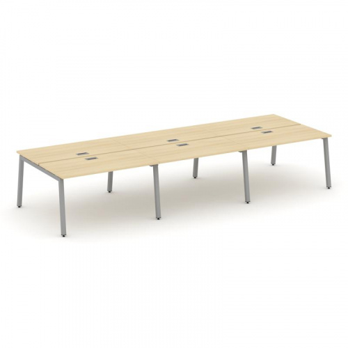 Style Project Рабочая станция 2-х сторон. SN-5A.DRS-082 Антрацит/Металл Антрацит 3540*1632*750 фото 13