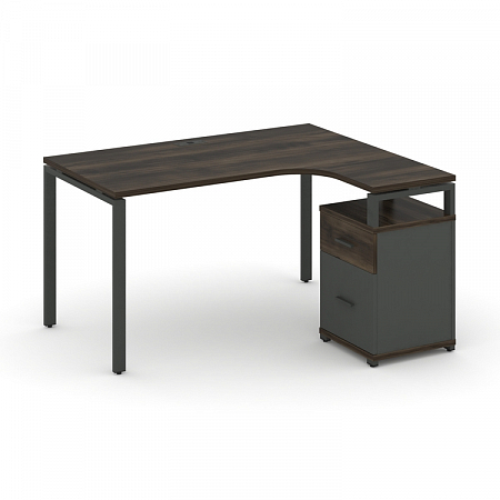 Стол эргономичный с опорной тумбой Concept CN.SA-306(R)