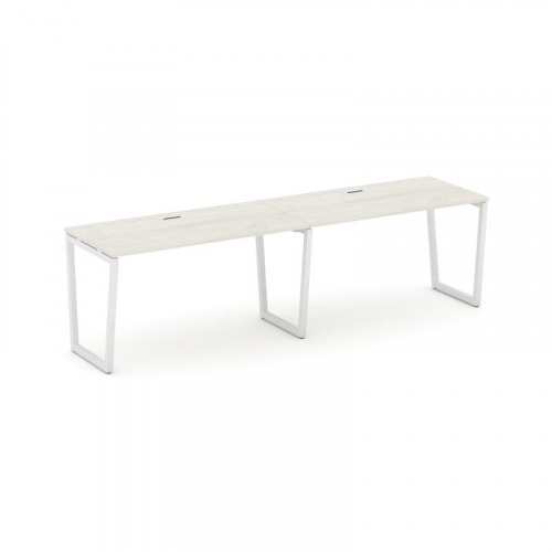 Style Project Рабочая станция 1 сторон. SN-4T2.ORS-011 Акация Лорка/Металл Антрацит/Заглушка Пластик фото 12