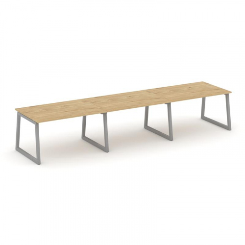 Style Project Стол переговорный SN-5T1.SPRG-024.3 Акация Лорка/Металл Антрацит 4740*980*750 фото 3 Style Project Стол переговорный SN-5T1.SPRG-024.3 Акация Лорка/Металл Антрацит 4740*980*750 фото 3