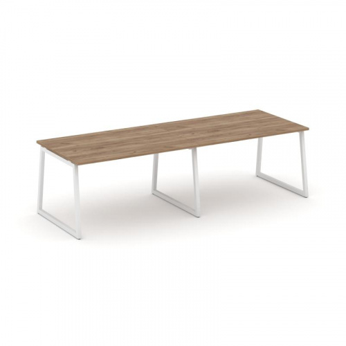 Style Project Стол переговорный SN-4T1.SPRG-012.3 Акация Лорка/Металл Антрацит 2360*980*750 фото 11