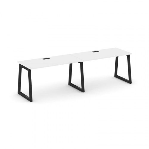 Style Project Рабочая станция 1 сторон. SN-5T1.ORS-012 Акация Лорка/Металл Антрацит/Заглушка Пластик фото 7