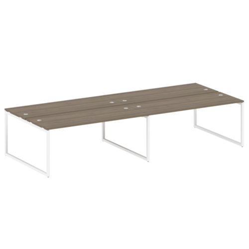 Бенч-система на 4 места на О-обр. м/к Metal System Quattro 40БО.СМ-4.5  фото 3