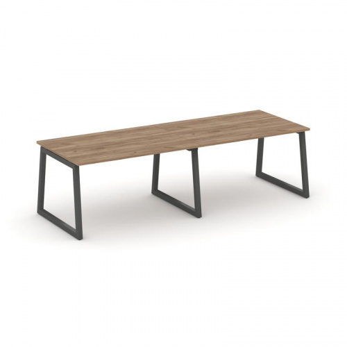 Style Project Стол переговорный SN-5T1.SPRG-011.3 Акация Лорка/Металл Антрацит 1960*980*750 фото 23