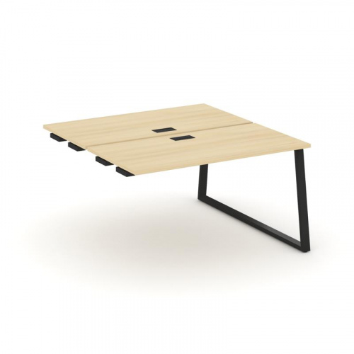 Style Project Стол-приставка к опор. элем. SN-6T1.DPRS-013 Акация Лорка/Металл Антрацит/Заглушка Пла фото 5