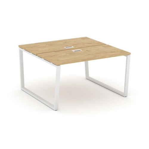 Style Project Рабочая станция 2-х сторон. SN-6T2.DRS-011 Акация Лорка/Металл Антрацит/Заглушка Пласт фото 3