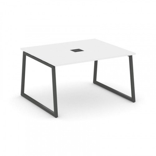 Style Project Стол переговорный SN-4T1.SPRG-034 Акация Лорка/Металл Антрацит/Заглушка Металл Антраци фото 26