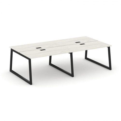 Style Project Рабочая станция 2-х сторон. SN-5T1.DRS-052 Акация Лорка/Металл Антрацит/Заглушка Пласт фото 7