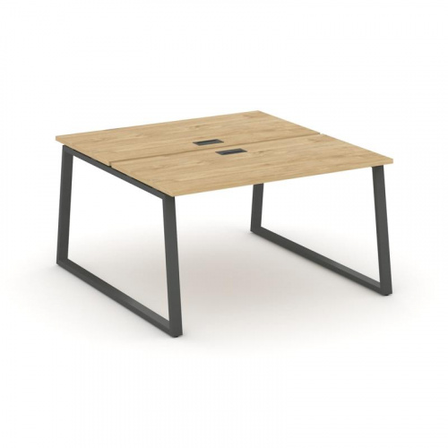 Style Project Рабочая станция 2-х сторон. SN-6T1.DRS-011 Акация Лорка/Металл Антрацит/Заглушка Пласт фото 22