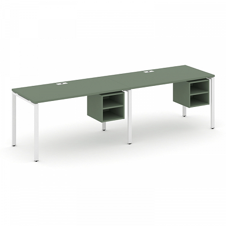 Бенч-система на 2 места с подвесными тумбами Concept CN.ORS-107