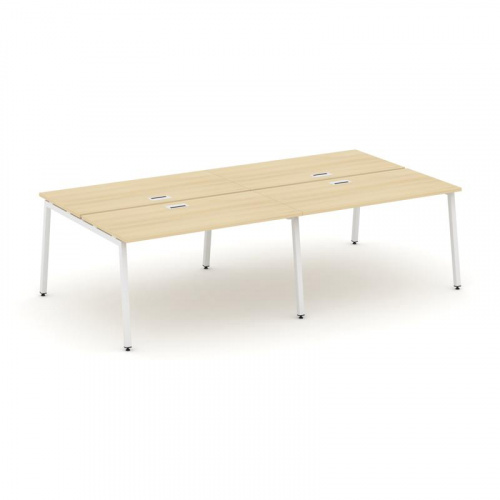 Style Project Рабочая станция 2-х сторон. SN-4A.DRS-033 Дуб Табак/Металл Белый 2760*1232*750 фото 27