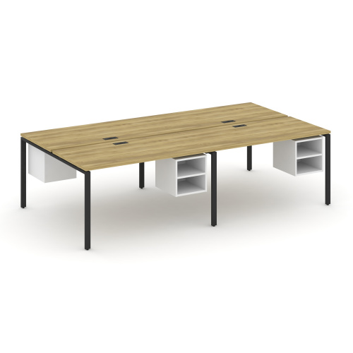 Бенч-система на 4 места с подвесными тумбами Concept CN.DRS-127 фото 4