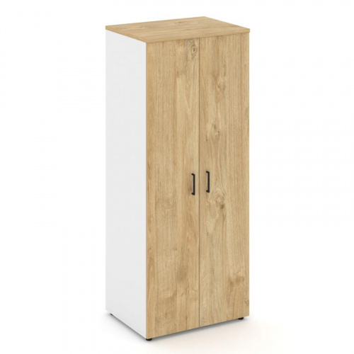 Style Project Гардероб широкий глубокий SN.GB.E-004 Белый/Тиквуд Светлый/Черный Ручки 796*600*1982 фото 20