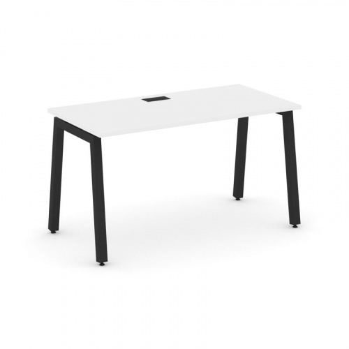 Style Project Стол письменный SN-5A.SP-023 Антрацит/Металл Белый 1380*800*750 фото 13