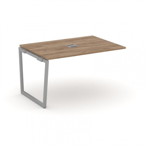 Style Project Проходной наб. элем. перег. стола SN-4T2.NSPRG-001 Акация Лорка/Металл Антрацит/Заглуш фото 9