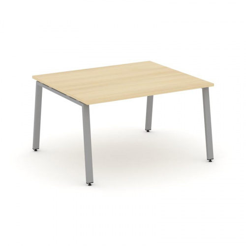 Style Project Стол переговорный SN-6A.SPRG-032.3 Тиквуд Светлый/Металл Белый 1180*1180*750 фото 14