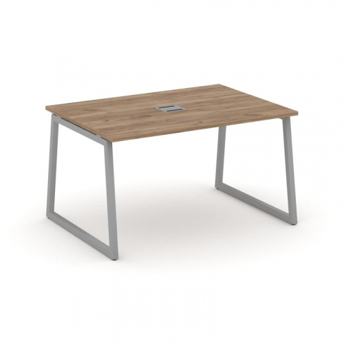 Style Project Стол переговорный SN-4T1.SPRG-004 Акация Лорка/Металл Антрацит/Заглушка Металл Антраци фото 10