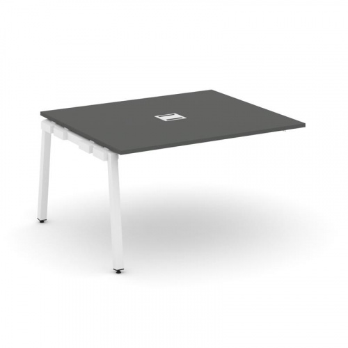 Style Project Проходной наб. элем. перег. стола SN-5A.NSPRG-032 Вяз Благородный/Металл Белый 1180*11 фото 20