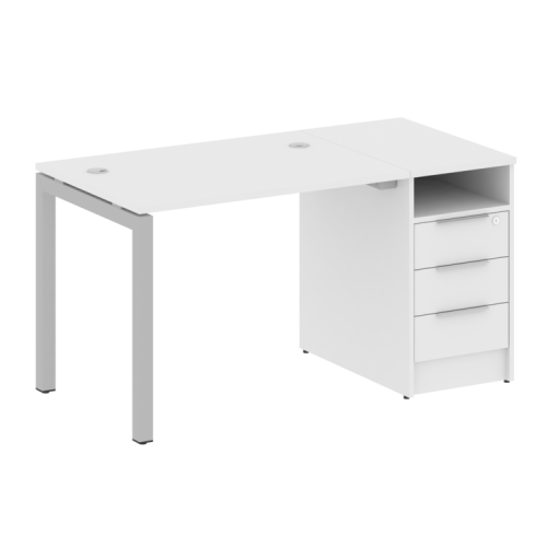 Бенч-система с тумбой на П-обр. м/к Metal System Quattro 50БП.РС-СТП-1.1 фото 6 Бенч-система с тумбой на П-обр. м/к Metal System Quattro 50БП.РС-СТП-1.1 фото 6