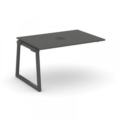 Style Project Проходной наб. элем. перег. стола SN-5T1.NSPRG-004 Акация Лорка/Металл Антрацит/Заглуш фото 27