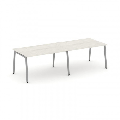 Style Project Стол переговорный SN-4A.SPRG-013.3 Тиквуд Светлый/Металл Белый 2760*980*750 фото 13 Style Project Стол переговорный SN-4A.SPRG-013.3 Тиквуд Светлый/Металл Белый 2760*980*750 фото 13