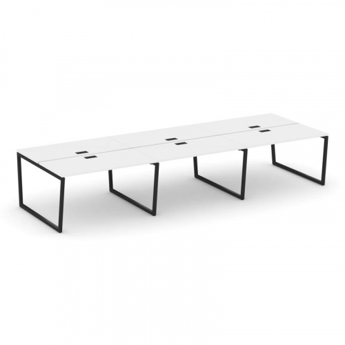 Style Project Рабочая станция 2-х сторон. SN-4T2.DRS-062 Акация Лорка/Металл Антрацит/Заглушка Пласт фото 8