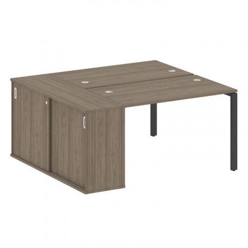 Бенч-система с шкафом-купе на П-обр. м/к Metal System БП.РС-СШК-1.2 фото 3