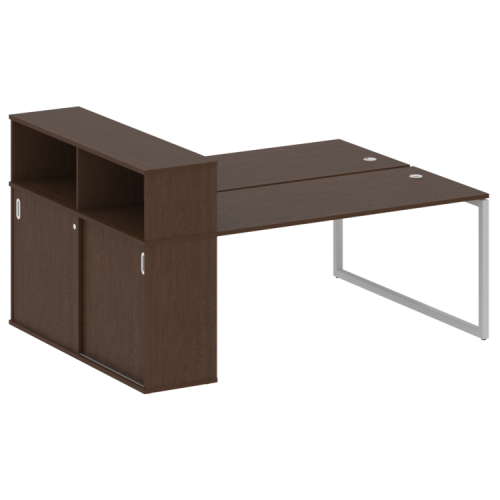 Бенч-система с шкафом-купе на О-обр. м/к Metal System Quattro 40БО.РС-СШК-2.4 фото 6