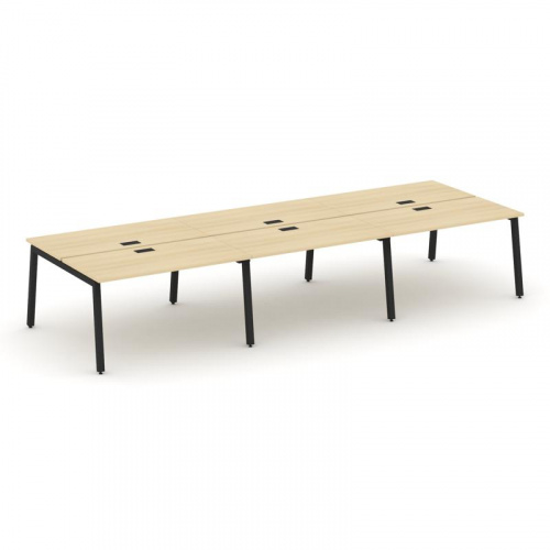 Style Project Рабочая станция 2-х сторон. SN-5A.DRS-082 Антрацит/Металл Антрацит 3540*1632*750 фото 12