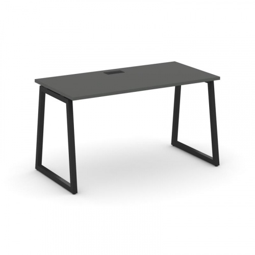 Style Project Стол письменный SN-4T1.SP-013 Акация Лорка/Металл Антрацит/Заглушка Пластик Черный 138 фото 5