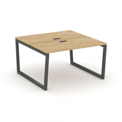 Style Project Рабочая станция 2-х сторон. SN-5T2.DRS-011 Акация Лорка/Металл Антрацит/Заглушка Пласт фото 22