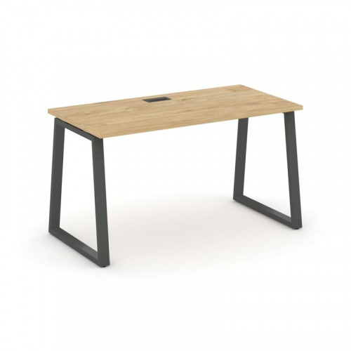 Style Project Стол письменный SN-6T1.SP-004 Акация Лорка/Металл Антрацит/Заглушка Пластик Черный 158 фото 22