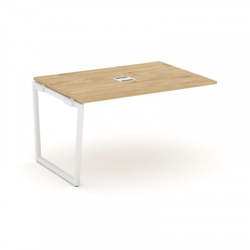 Style Project Проходной наб. элем. перег. стола SN-4T2.NSPRG-001 Акация Лорка/Металл Антрацит/Заглуш фото 3