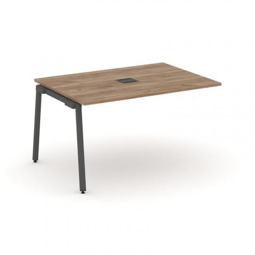 Style Project Проходной наб. элем. перег. стола SN-4A.NSPRG-004 Антрацит/Металл Белый 1580*980*750 фото 17