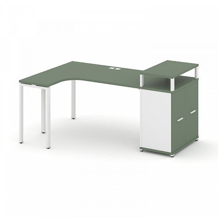 Стол эргономичный с опорным распашным шкафом Concept CN.SA-212(L)