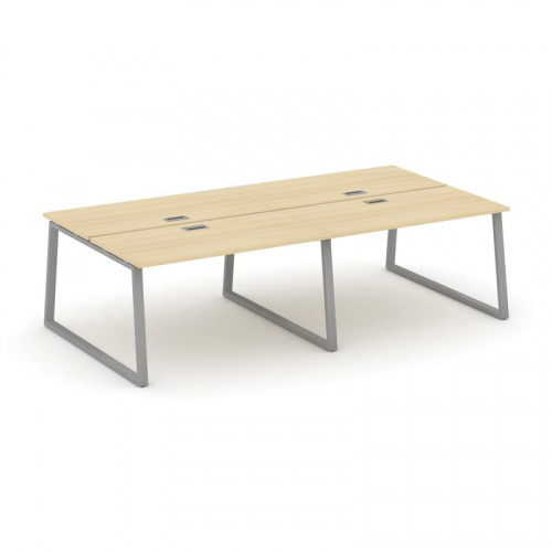 Style Project Рабочая станция 2-х сторон. SN-6T1.DRS-054 Акация Лорка/Металл Антрацит/Заглушка Пласт фото 20