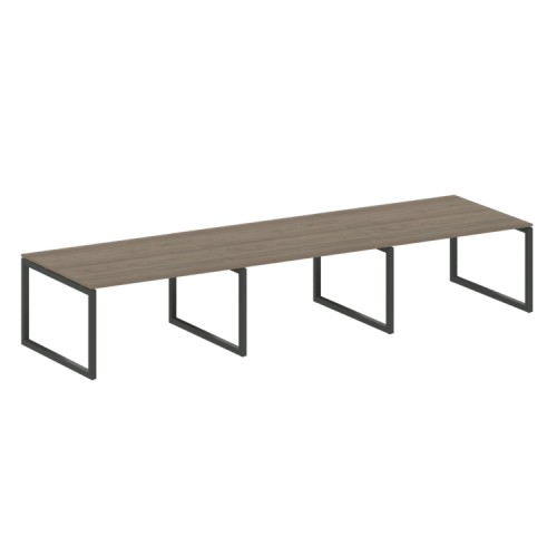 Переговорный стол на О-обр. м/к Metal System Quattro 50БО.ПРГ-3.3 Переговорный стол на О-обр. м/к Metal System Quattro 50БО.ПРГ-3.3