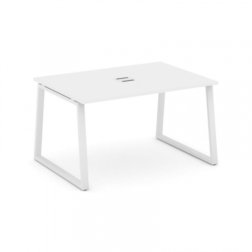 Style Project Стол переговорный SN-6T1.SPRG-001 Акация Лорка/Металл Антрацит/Заглушка Металл Антраци фото 18