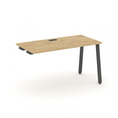 Style Project Стол-приставка к опор. элем. SN-6A.OPRS-011 Акация Лорка/Металл Антрацит 980*700*750 фото 19