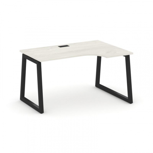 Style Project Стол рабочий эргоном. SN-5T1.SPA-002(R) Акация Лорка/Металл Антрацит/Заглушка Пластик фото 9 Style Project Стол рабочий эргоном. SN-5T1.SPA-002(R) Акация Лорка/Металл Антрацит/Заглушка Пластик фото 9