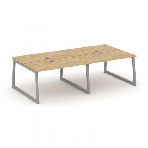 Style Project Рабочая станция 2-х сторон. SN-5T1.DRS-052 Акация Лорка/Металл Антрацит/Заглушка Пласт фото 2