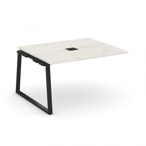 Style Project Проходной наб. элем. перег. стола SN-6T1.NSPRG-034 Акация Лорка/Металл Антрацит/Заглуш фото 9