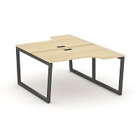 Style Project Рабочая станция эргоном. SN-5T2.DRPA-011 Акация Лорка/Металл Антрацит/Заглушка Пластик