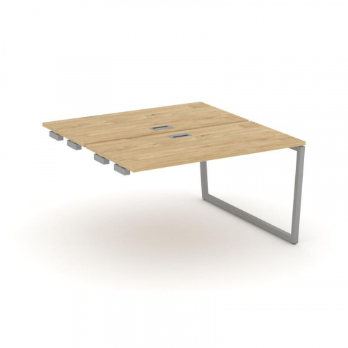 Style Project Стол-приставка к опор. элем. SN-4T2.DPRS-022 Акация Лорка/Металл Антрацит/Заглушка Пла фото 2