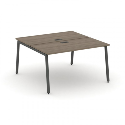 Style Project Рабочая станция 2-х сторон. SN-4A.DRS-012 Антрацит/Металл Антрацит 1180*1432*750 фото 20